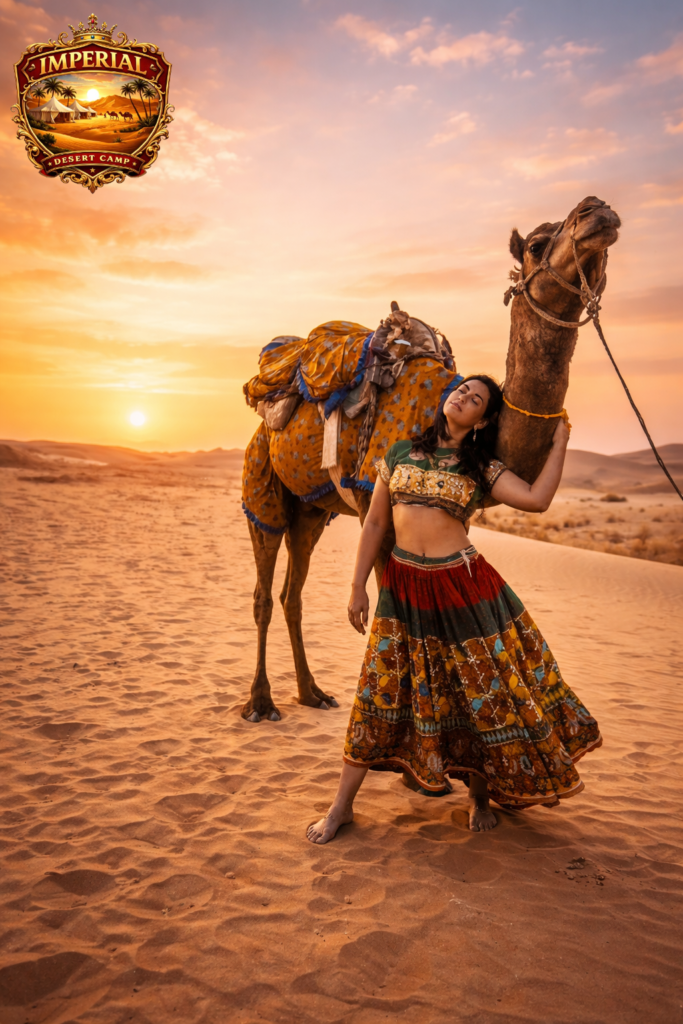 camel safari in jaisalmer